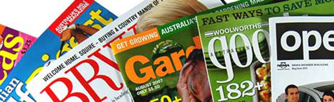National Magazines, Press, Advertising Options